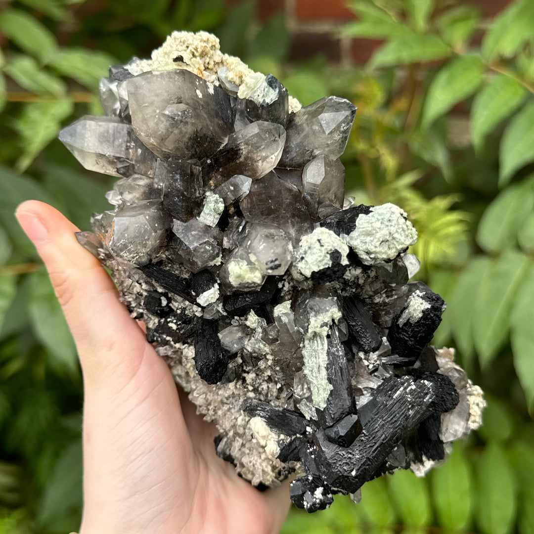 Smoky Quartz & Schorl - Funky Stuff
