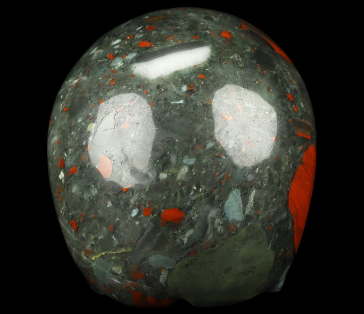 African Bloodstone Skull - Funky Stuff