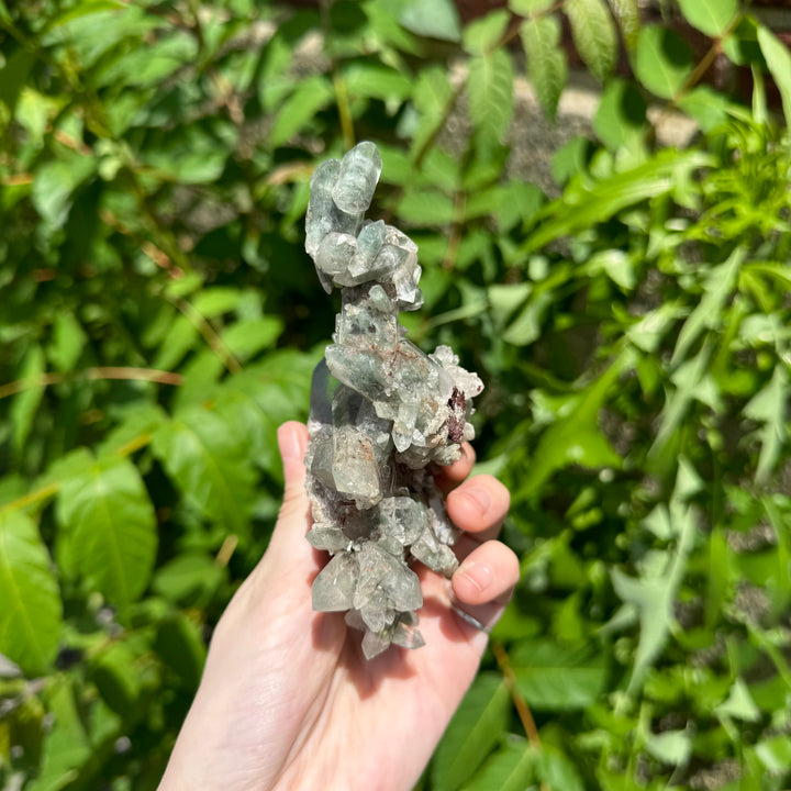 Chlorite Included Quartz - Funky Stuff