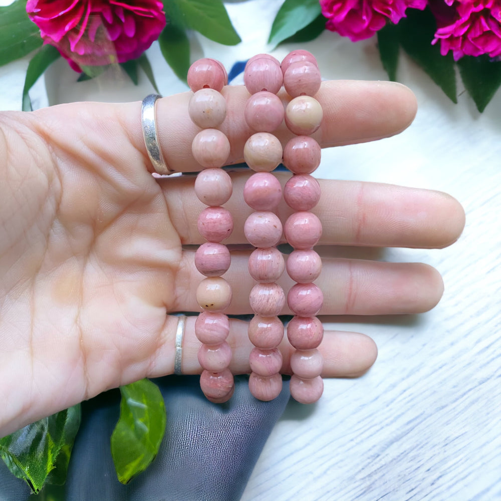 Rhodonite Bracelet (Peru) - Funky Stuff