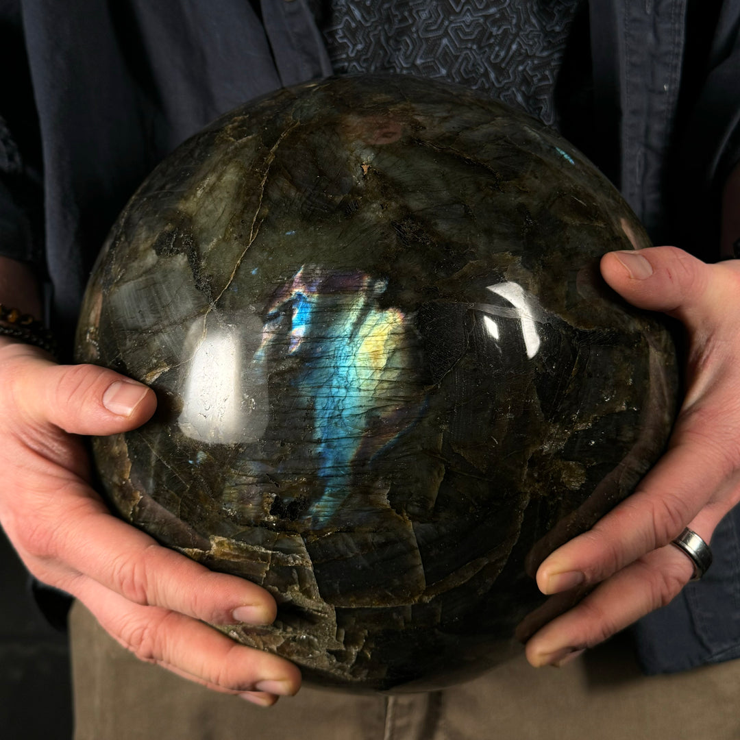 Labradorite Sphere - Funky Stuff