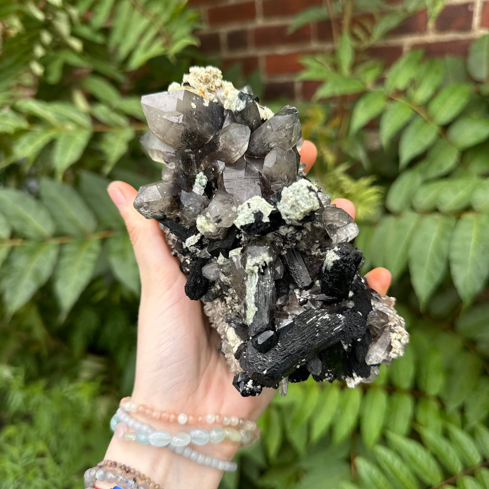 Smoky Quartz & Schorl - Funky Stuff