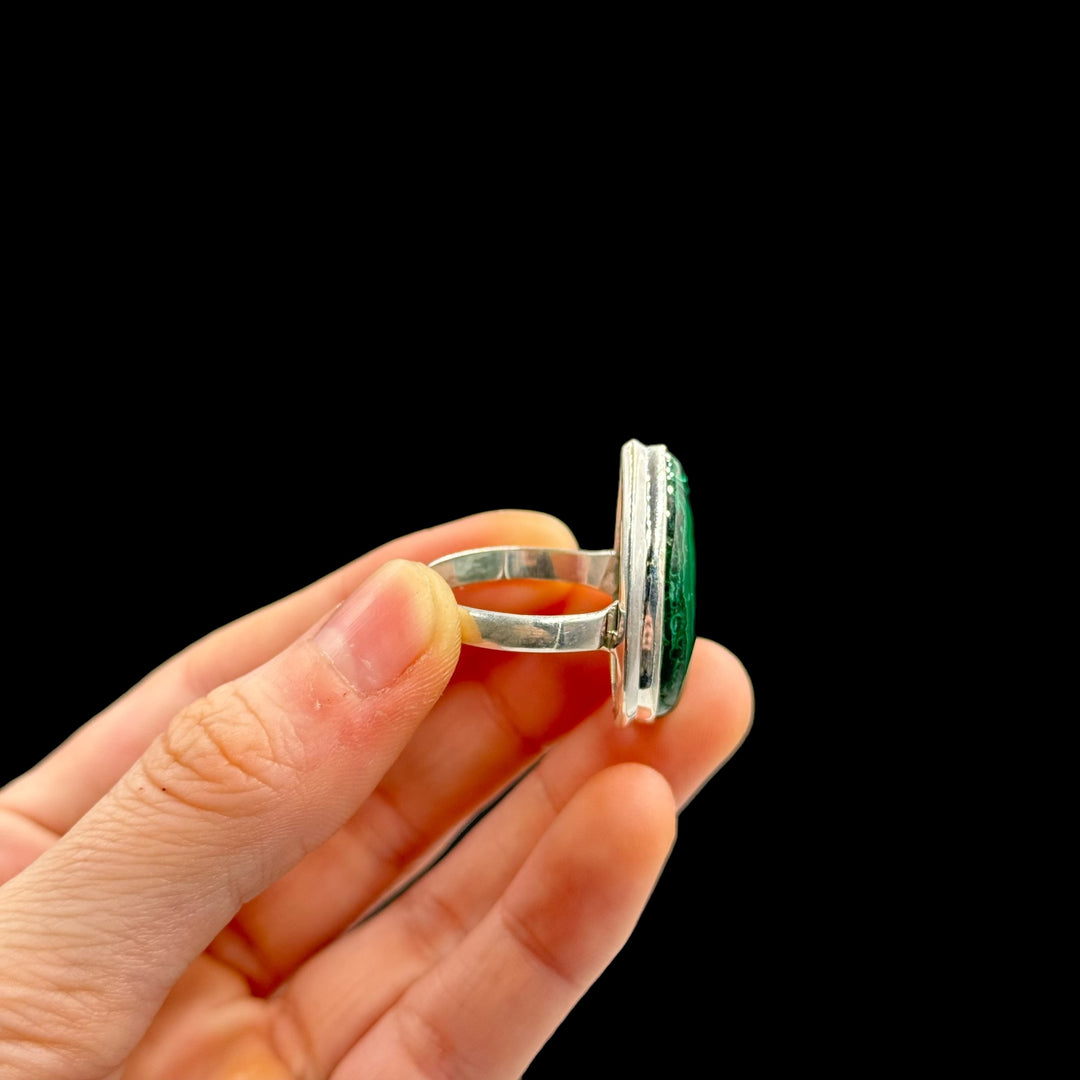 Malachite Ring Size 11 - Funky Stuff