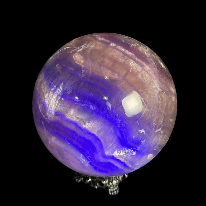 Purple Fluorite Sphere - Funky Stuff