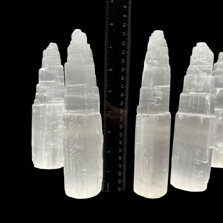 Selenite Tower (8") - Funky Stuff