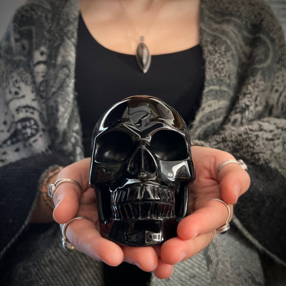 Black Obsidian Skull - Funky Stuff
