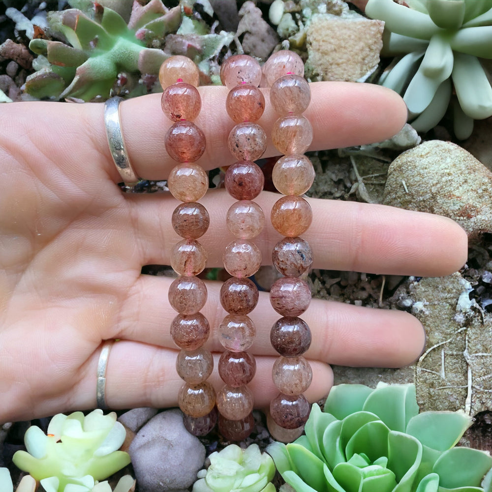 Strawberry Quartz Bracelet - Funky Stuff