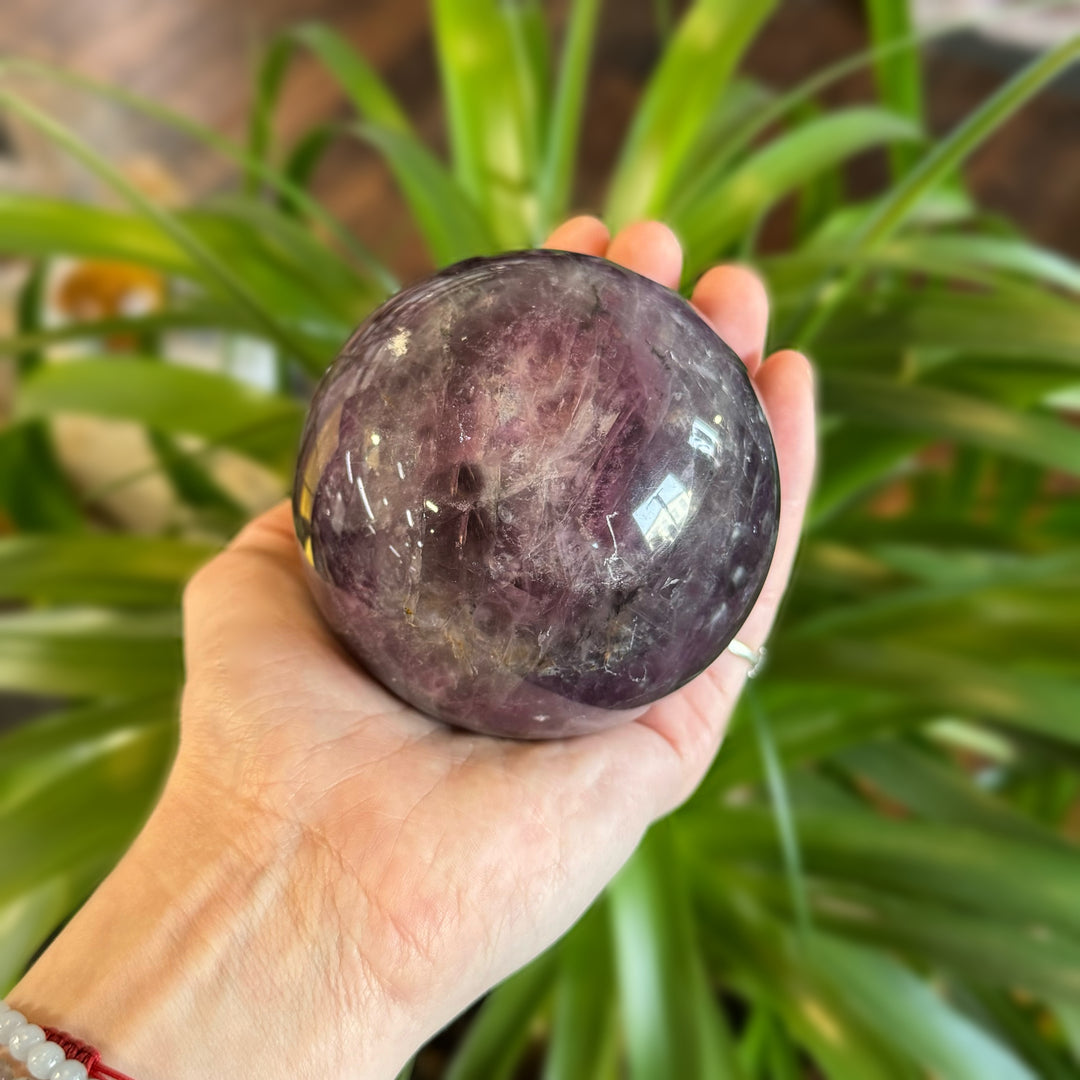 Purple Fluorite Sphere - Funky Stuff