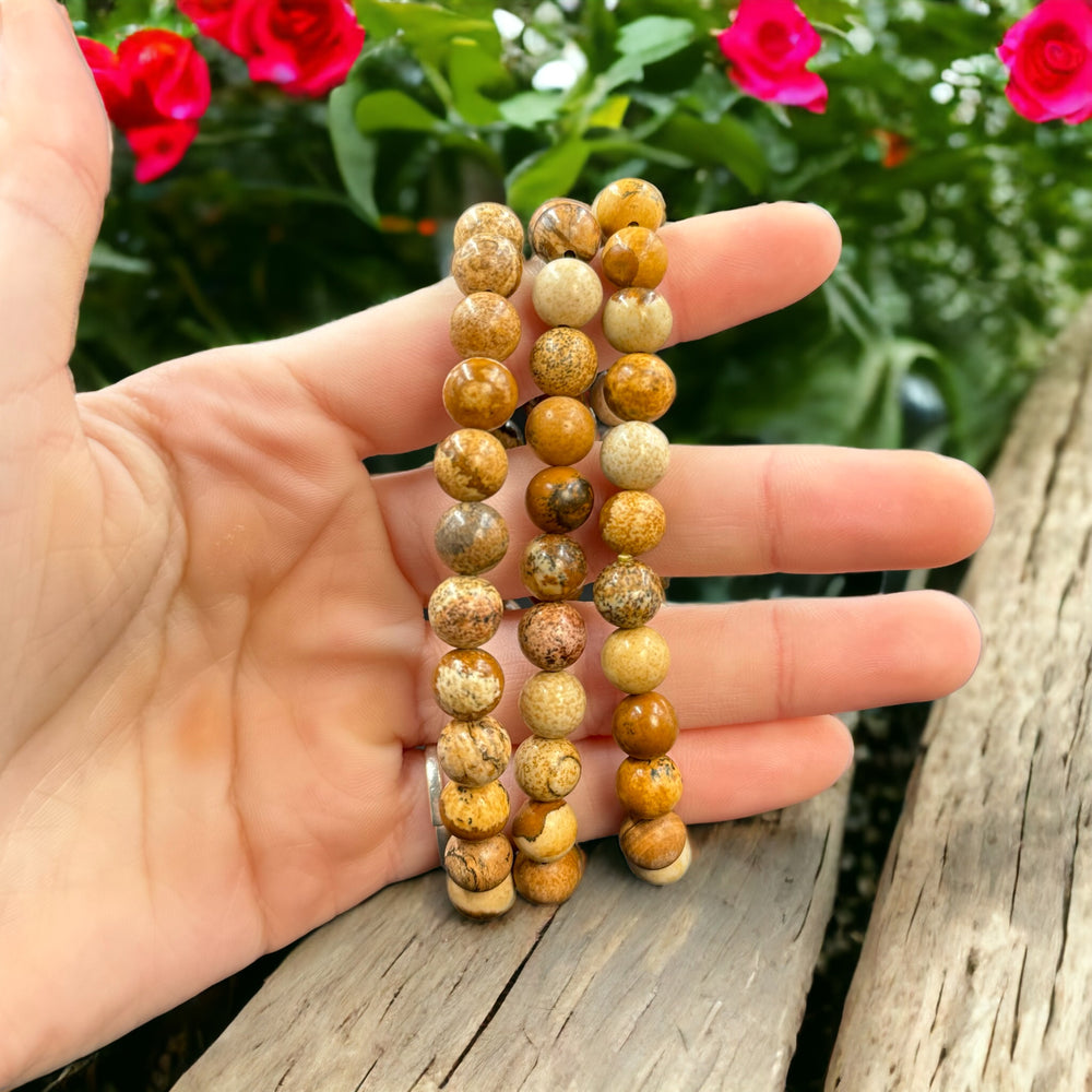 Picture Jasper Bracelet - Funky Stuff