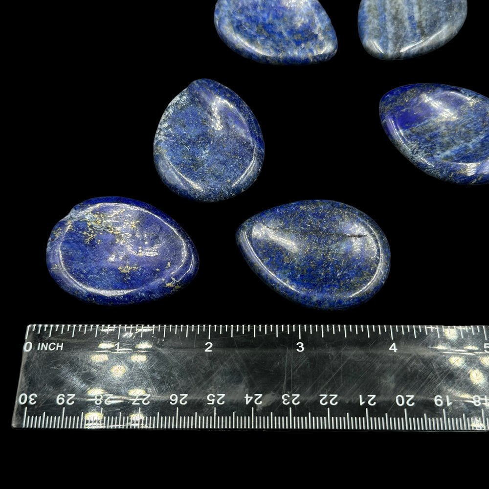 Lapis Lazuli "Guitar Pick" Worry Stone - Funky Stuff