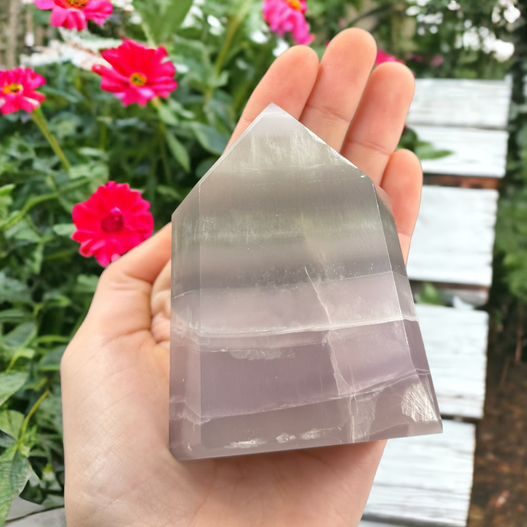 Lavender Fluorite Tower - Funky Stuff