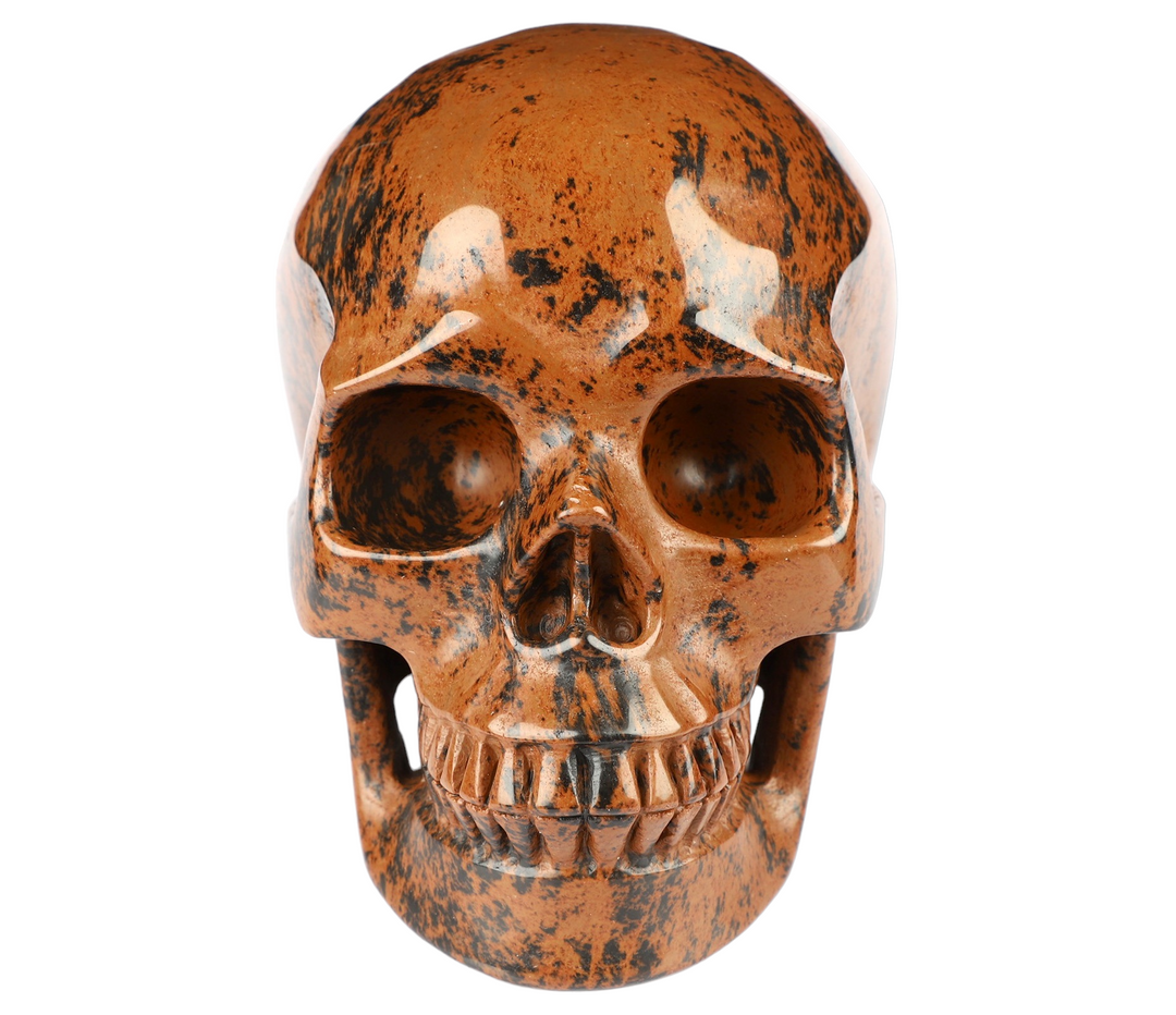 Mahogany Obsidian Skull - Funky Stuff