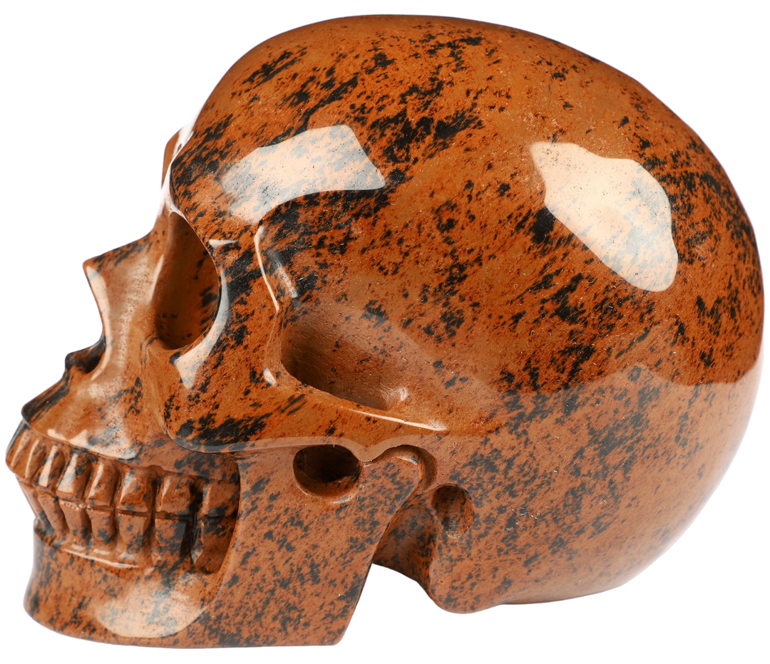 Mahogany Obsidian Skull - Funky Stuff