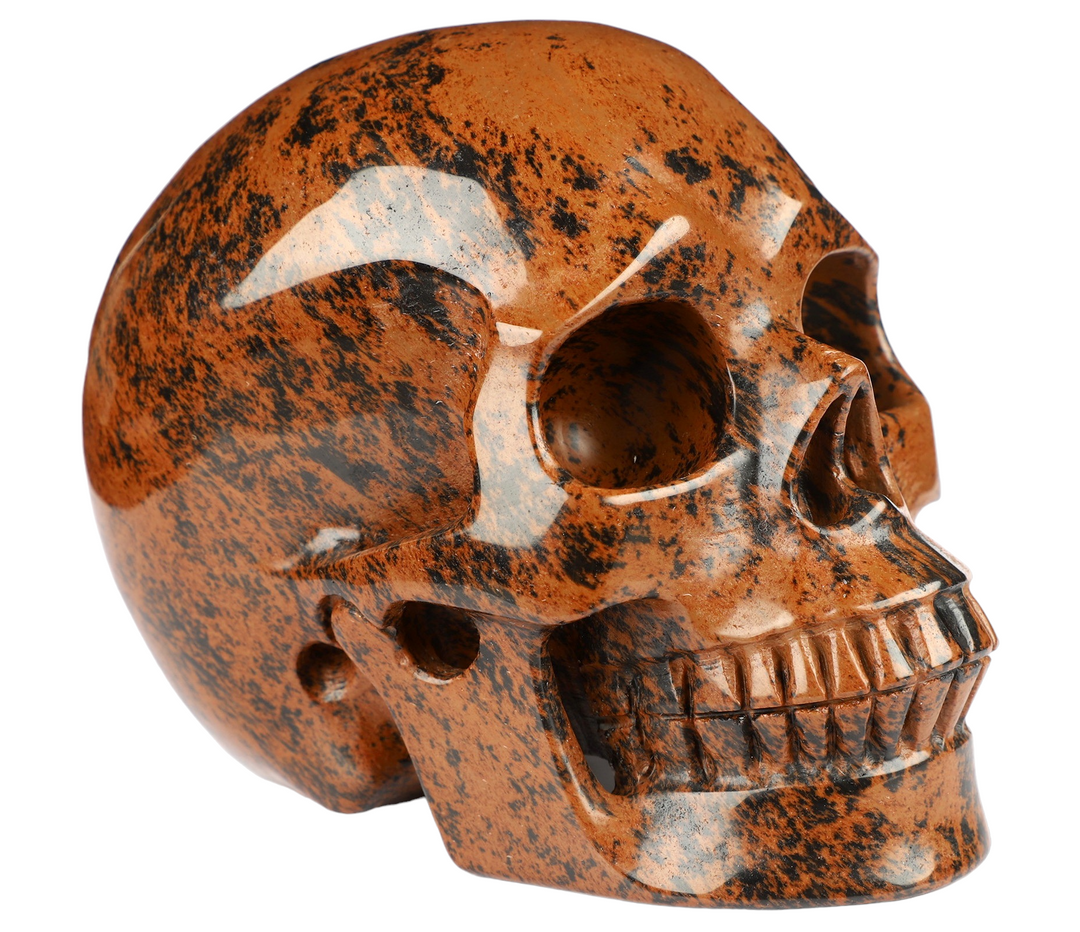 Mahogany Obsidian Skull - Funky Stuff