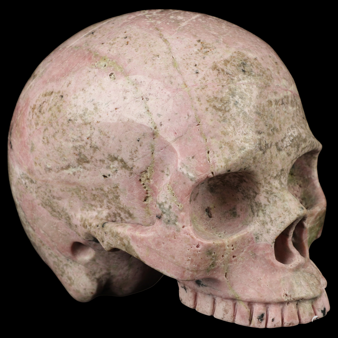 Rhodonite Skull - Funky Stuff