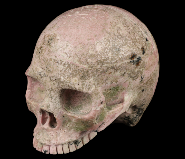 Rhodonite Skull - Funky Stuff