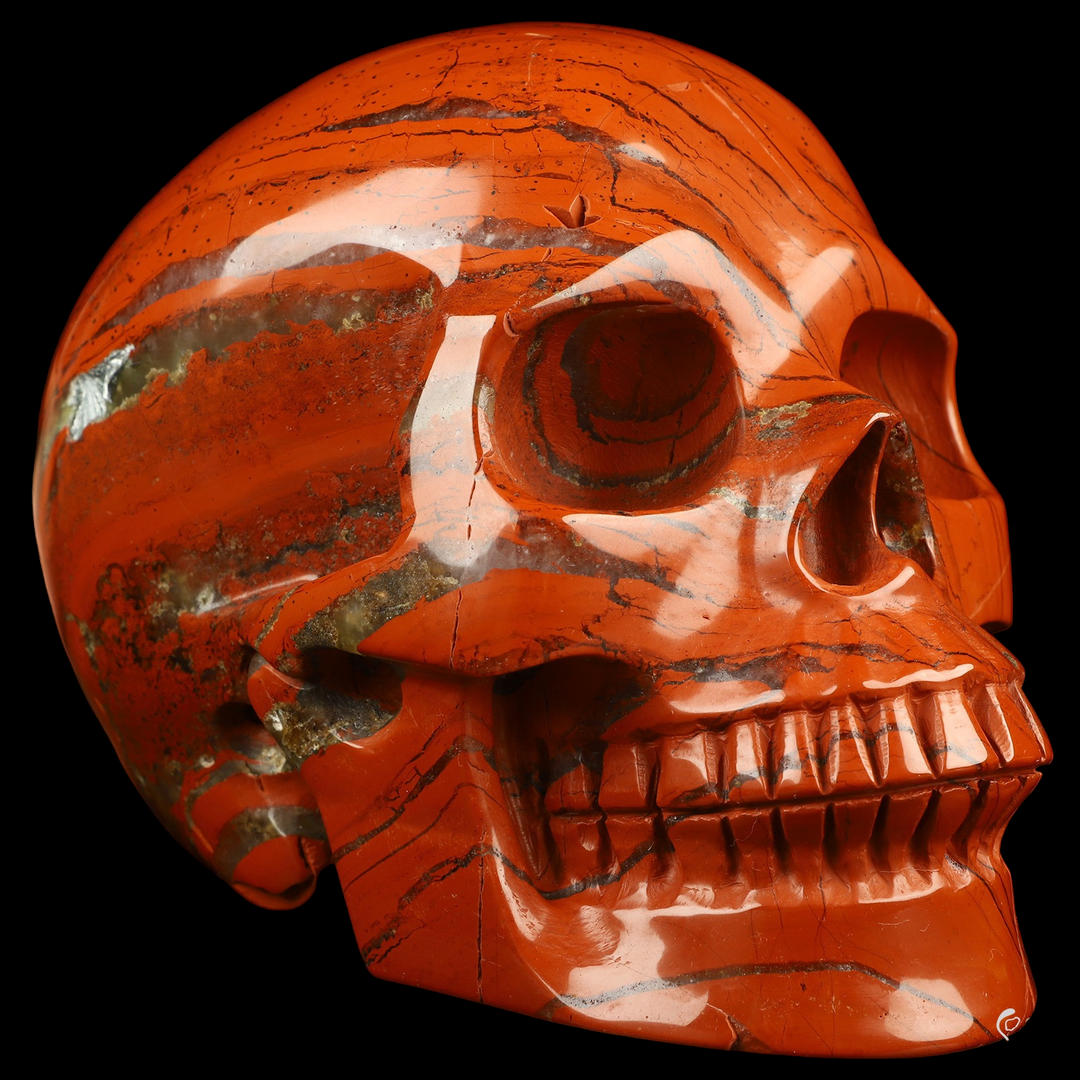 Red Jasper Skull - Funky Stuff