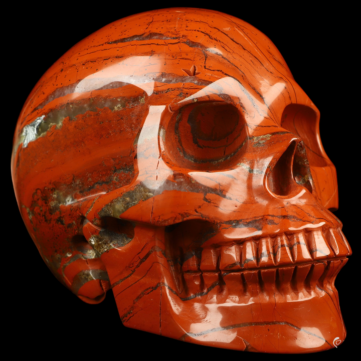 Red Jasper Skull - Funky Stuff