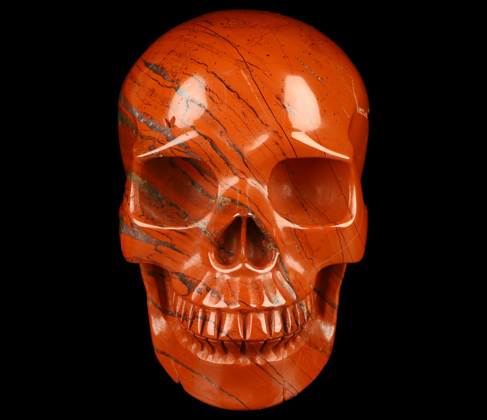 Red Jasper Skull - Funky Stuff