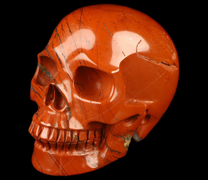 Red Jasper Skull - Funky Stuff