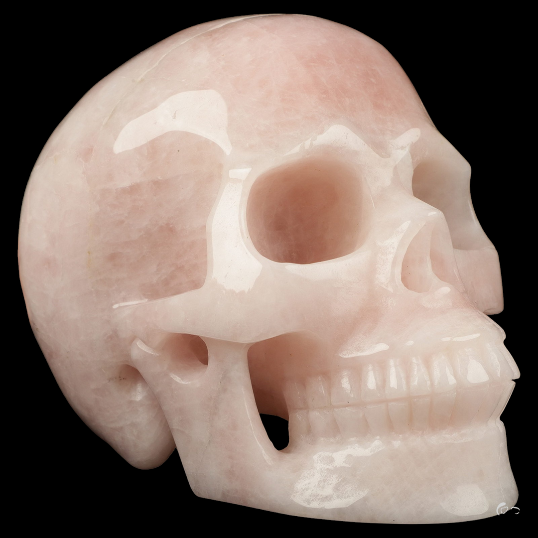 Rose Quartz Skull - Funky Stuff