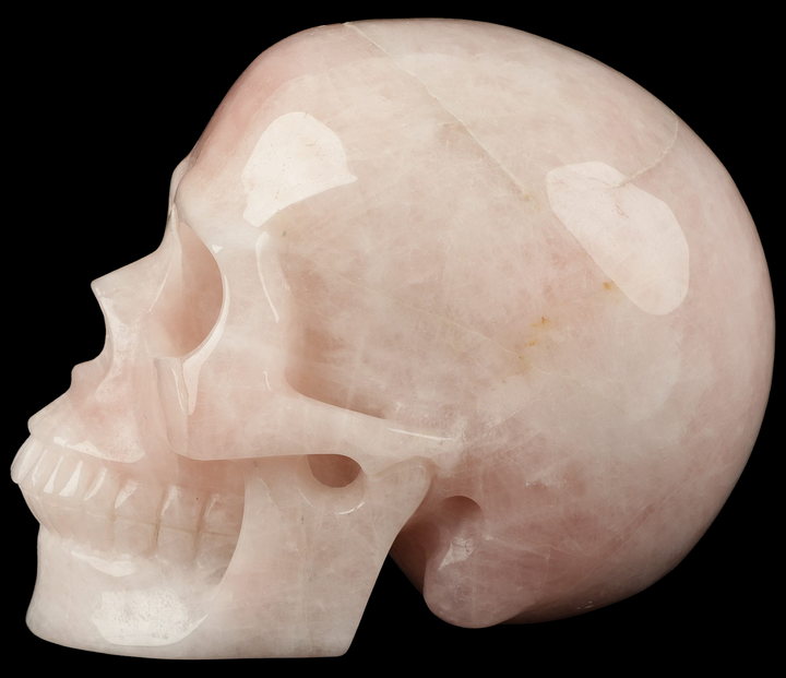 Rose Quartz Skull - Funky Stuff