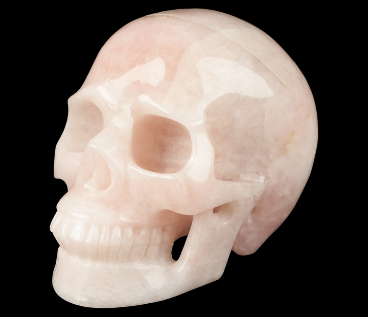 Rose Quartz Skull - Funky Stuff