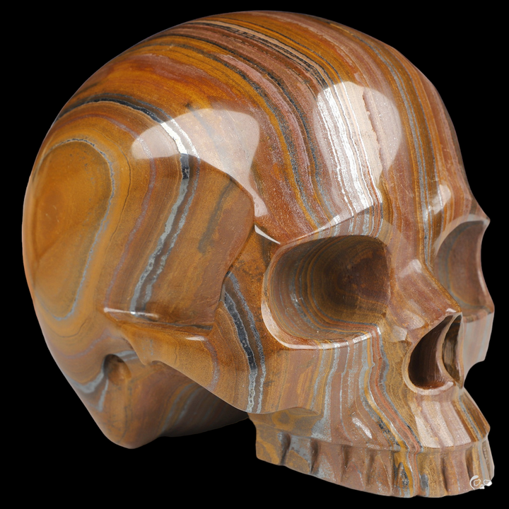 Tiger's Eye Skull - Funky Stuff