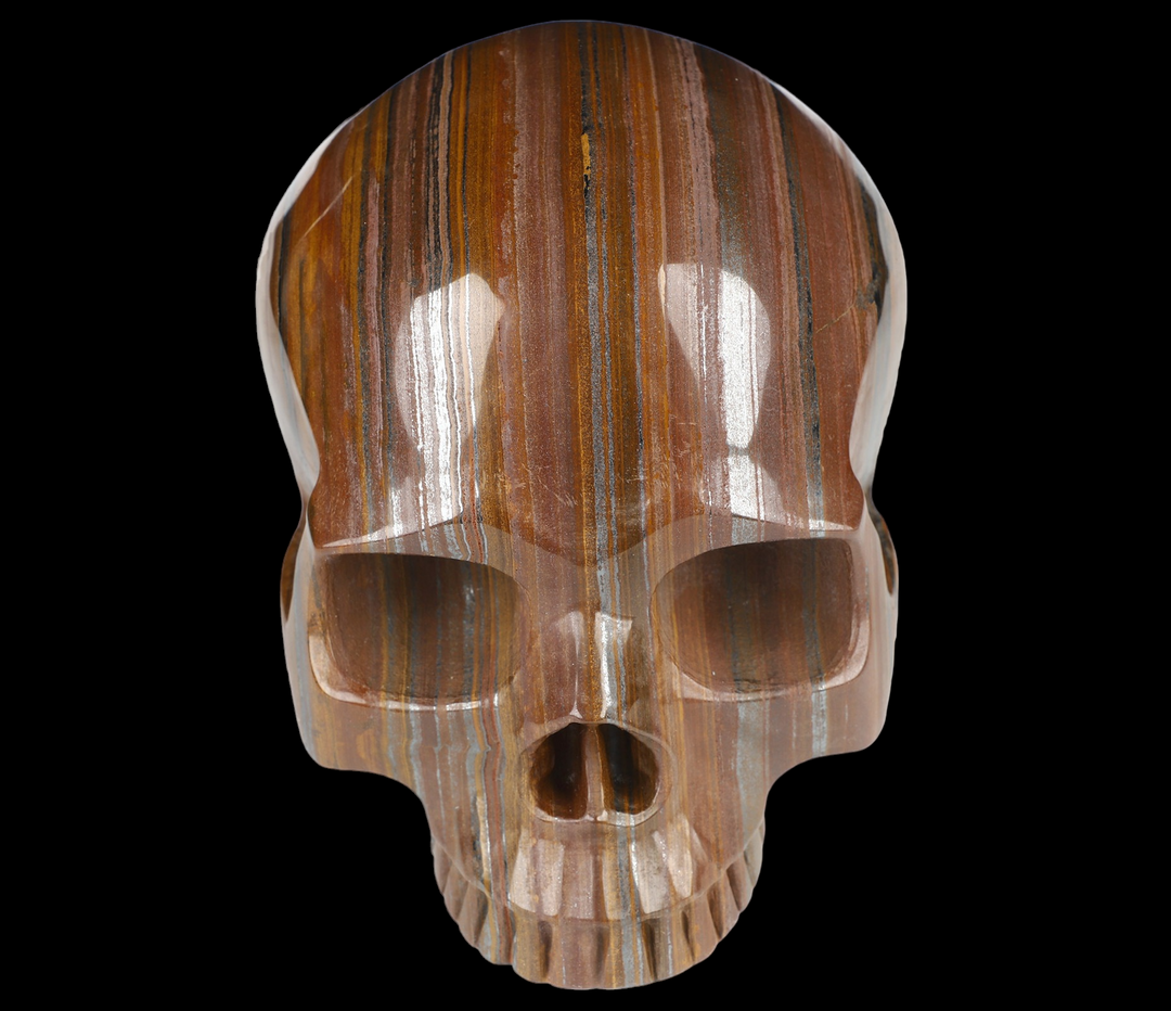 Tiger's Eye Skull - Funky Stuff