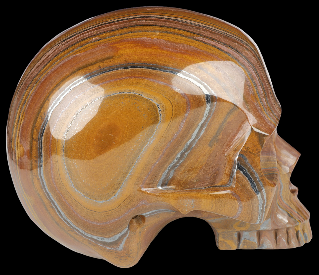 Tiger's Eye Skull - Funky Stuff