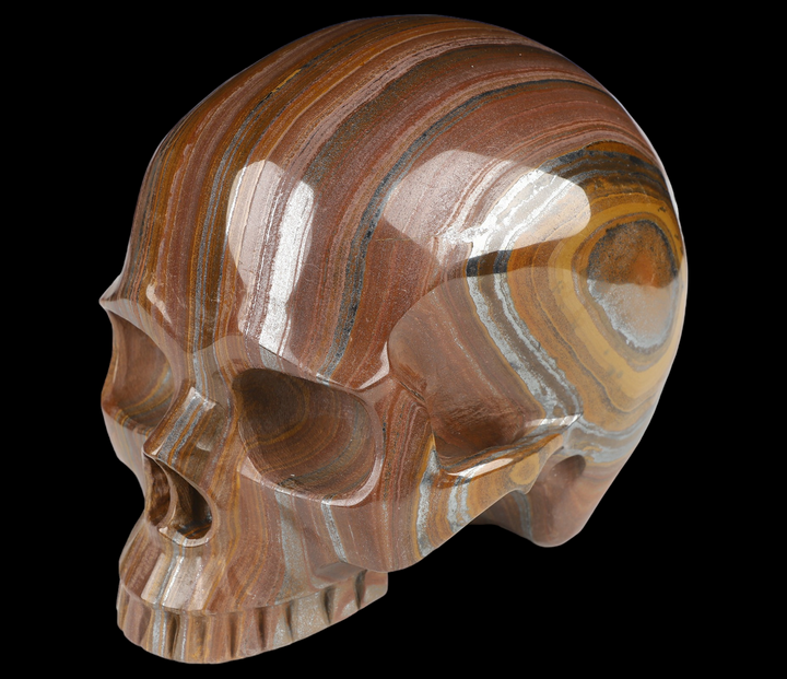 Tiger's Eye Skull - Funky Stuff