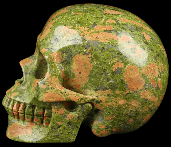 Unakite Skull - Funky Stuff