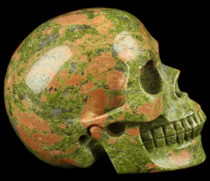 Unakite Skull - Funky Stuff