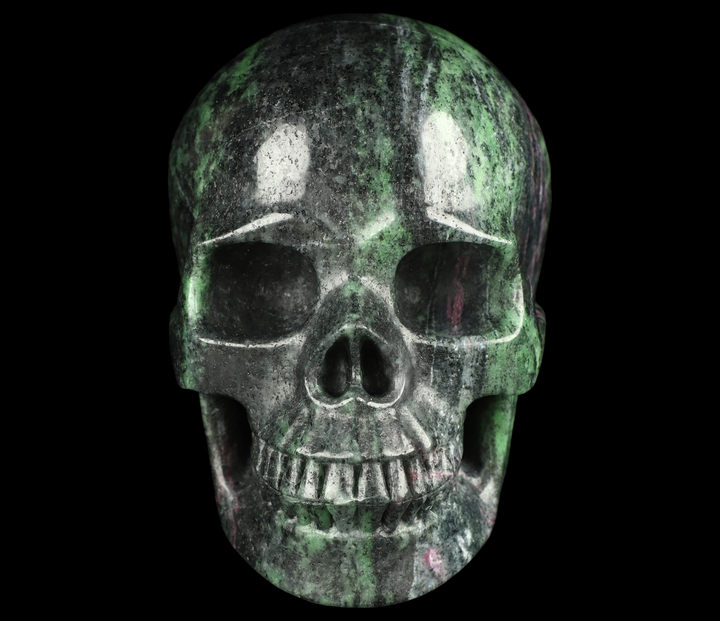 Ruby Zoisite Skull - Funky Stuff