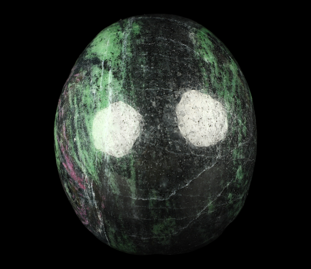 Ruby Zoisite Skull - Funky Stuff