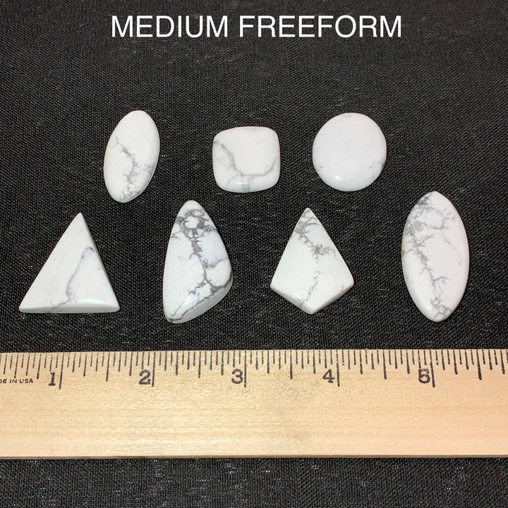 Howlite Cabochon - Funky Stuff