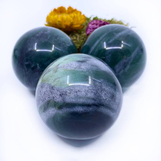 Nephrite Jade Sphere - Funky Stuff