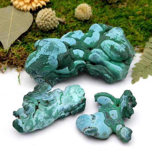 Malachite with Chrysocolla
