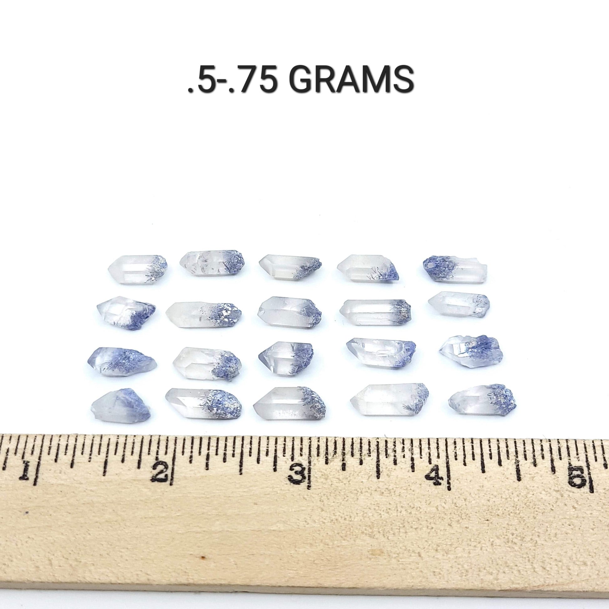 Dumortierite Included Quartz - Funky Stuff