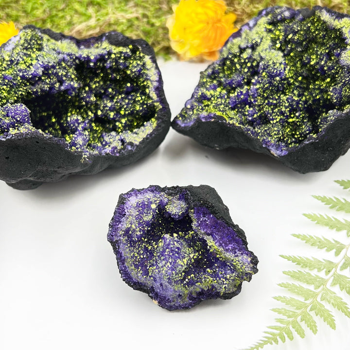 Purple Quartz Geode (Dyed) - Funky Stuff