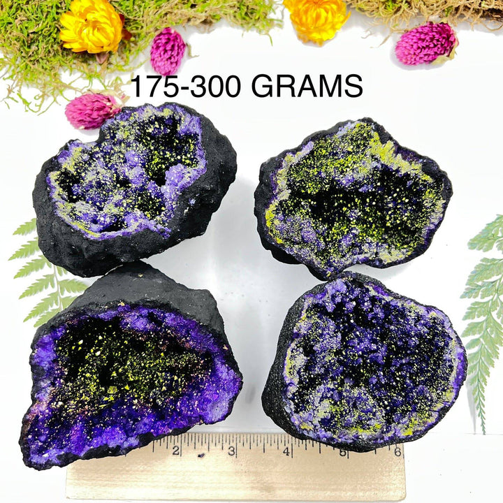 Purple Quartz Geode (Dyed) - Funky Stuff