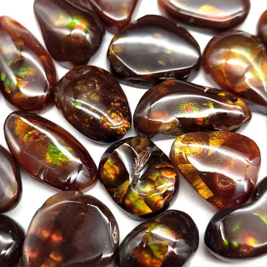 Fire Agate Cabochon - A Grade - Funky Stuff
