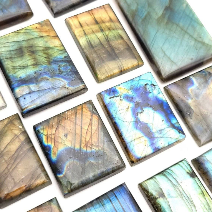 Labradorite Rectangle Cabochon - AAA Grade - Funky Stuff