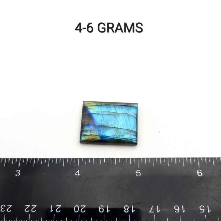 Labradorite Rectangle Cabochon - AAA Grade - Funky Stuff