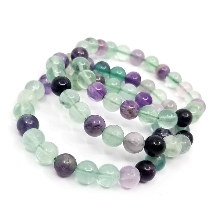 Rainbow Fluorite Bracelet - Funky Stuff