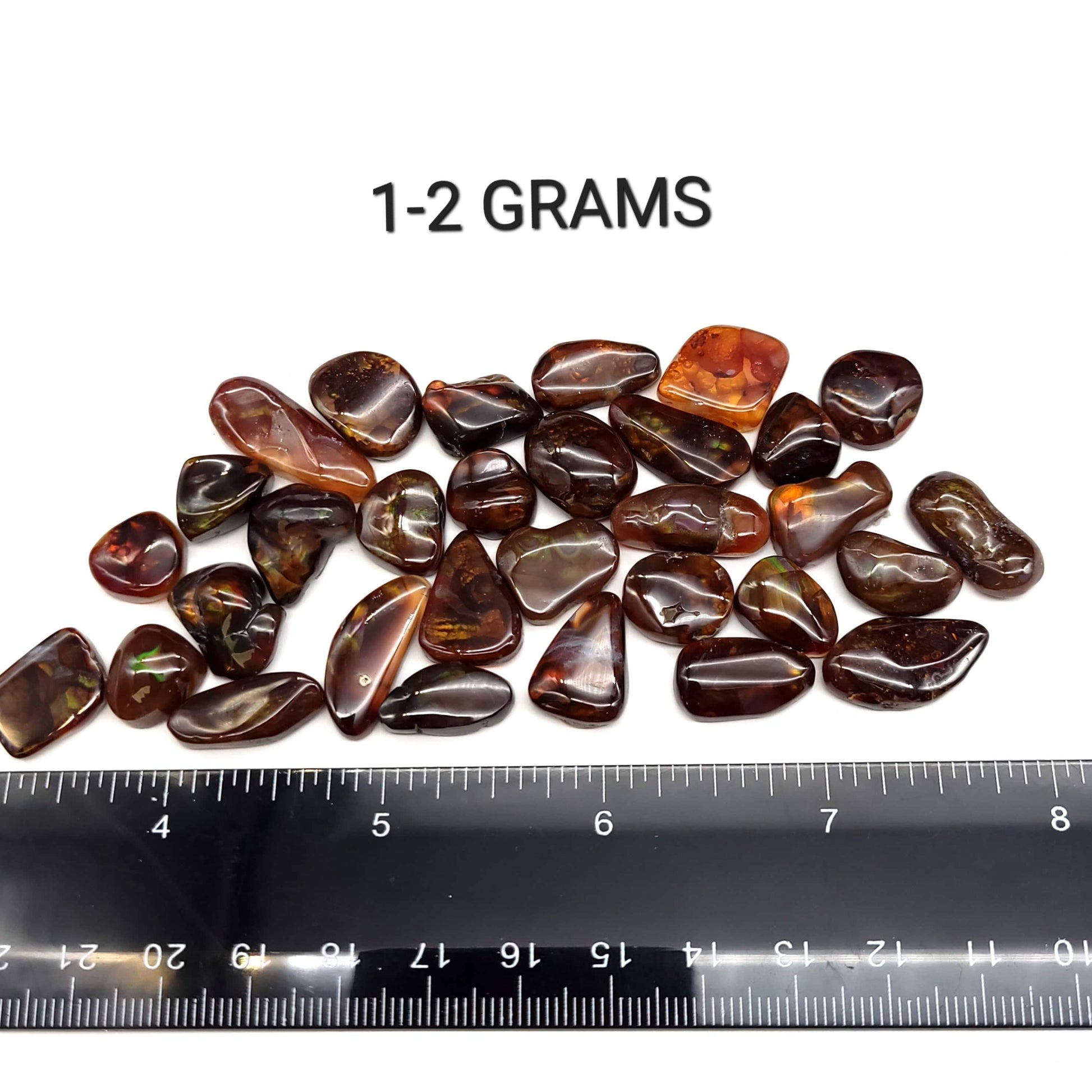 Fire Agate Cabochon - Funky Stuff