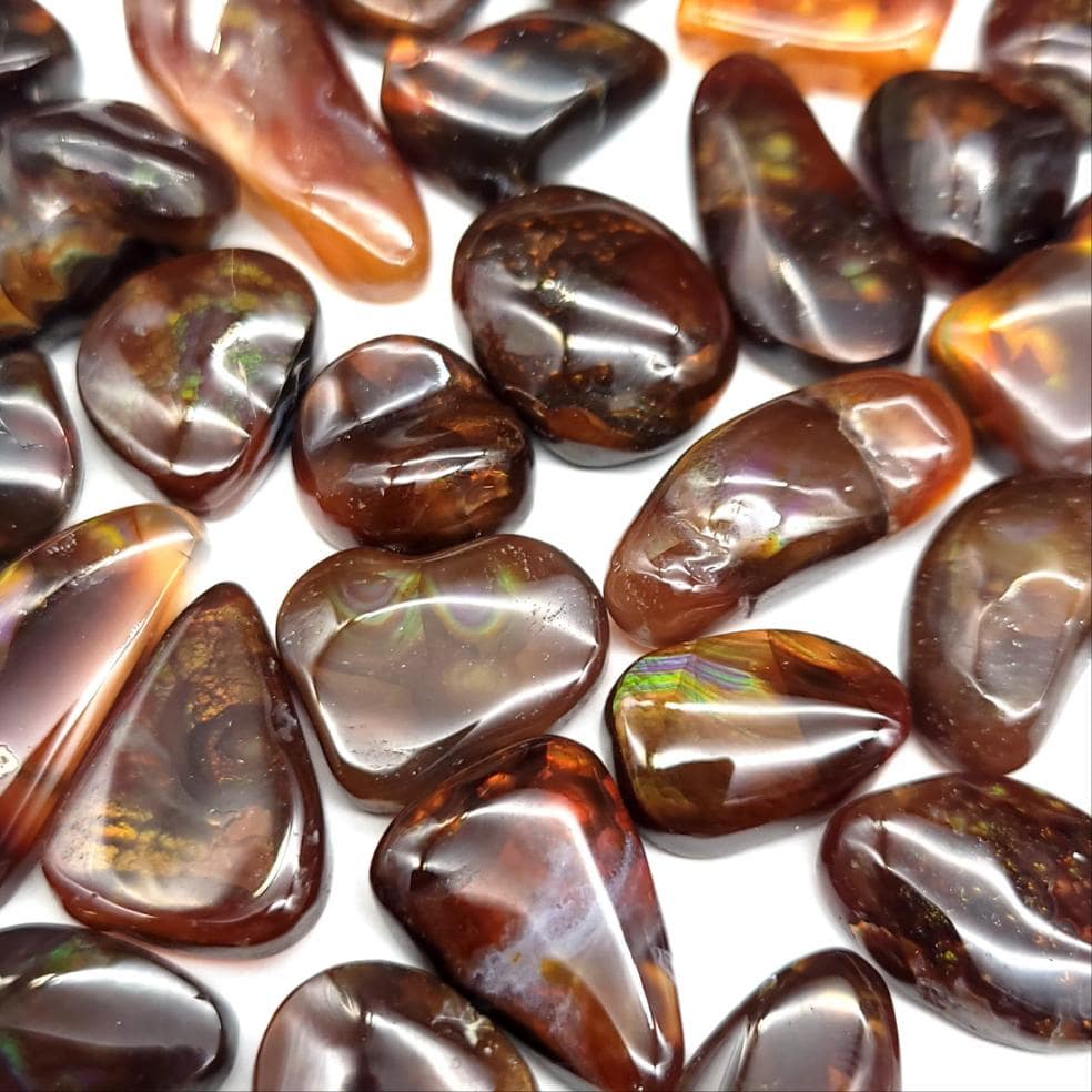 Fire Agate Cabochon - Funky Stuff