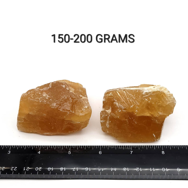 Honey Calcite Rough - Funky Stuff