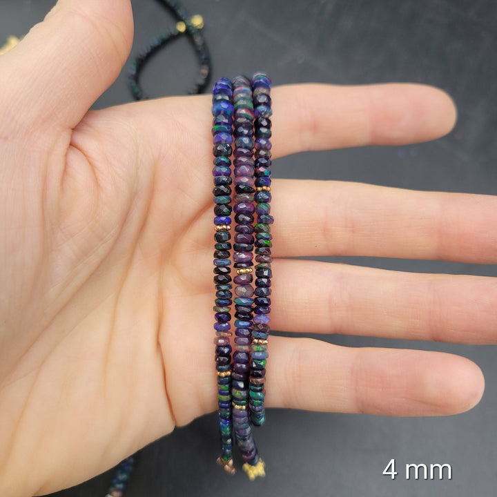 Black Opal (Smoke Treated) Bracelet - Funky Stuff