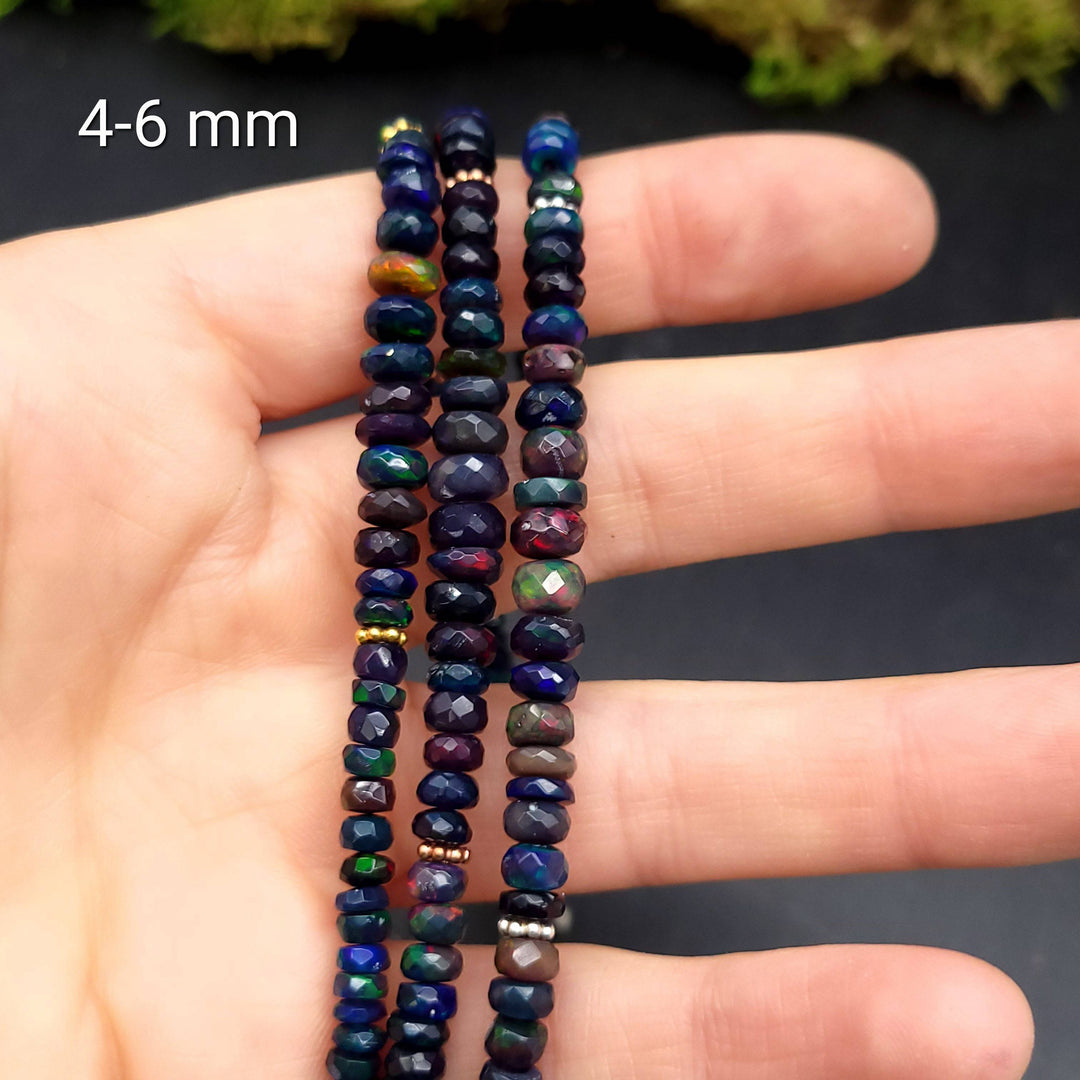 Black Opal (Smoke Treated) Bracelet - Funky Stuff